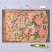 label en illustraties Shabby Chic Tissuepapier (Craft)