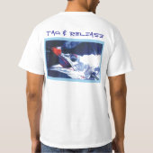 Label en vrijgave t-shirt (Achterkant)