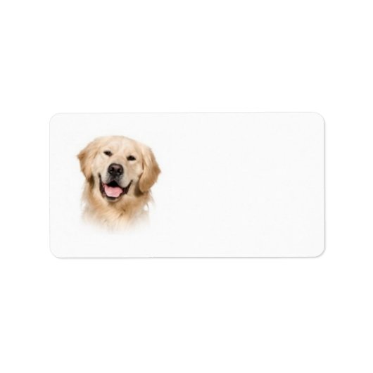 Label Golden Retriever (Voorkant)
