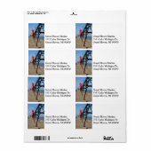 Label Groot adres (Full Sheet)