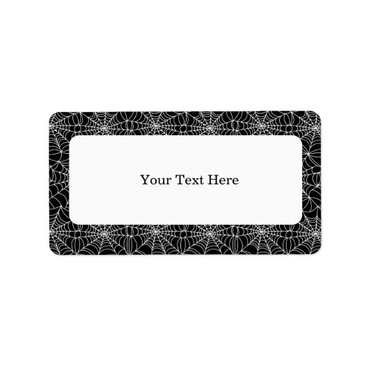 Label Halloween-adres (Voorkant)