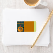 Label Halloween-adres (Insitu)