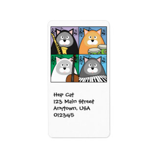 Label Hep Cat-adres