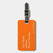 Label het. bagagelabel (Voorkant verticaal)