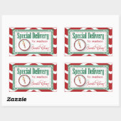 Label Kerst sticker speciale levering (Vel)