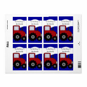 Label Kinder Boekenetiketten Stickers Groot (Full Sheet)