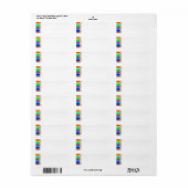 Label kleurencils (Full Sheet)