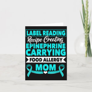 Label Lezen Recept Maken Epinefrine Voedsel Kaart