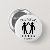 Label me binnen ronde button 5,7 cm (Voorkant /achterkant)