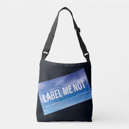 Label me niet crossbody tas (Voorkant)