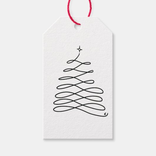 Label met boomgaard cadeaulabel (Voorkant)