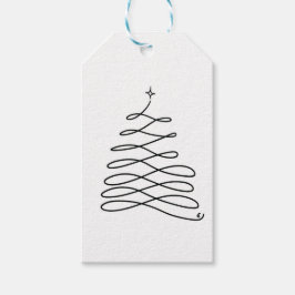 Label met boomgaard cadeaulabel