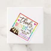 Label met bundelCake (In situ)