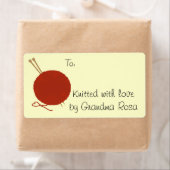 Label met cadeaulabel (Insitu)