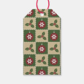 Label met kerstcadeau cadeaulabel (Voorkant)