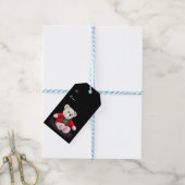 Label met kerstcadeaus cadeaulabel (Met Touw)