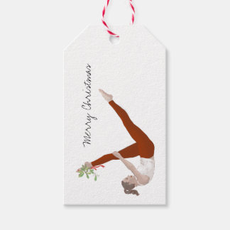 Label met kerstcadeaus voor piloten cadeaulabel