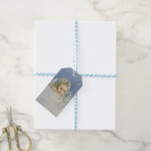 Label met kerstcadeautjes cadeaulabel (Met Touw)