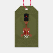 Label met kerstcadeautjes voor de feestdag cadeaulabel (Voorkant)