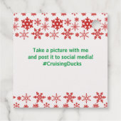 Label met kruisend afval (Achterkant)