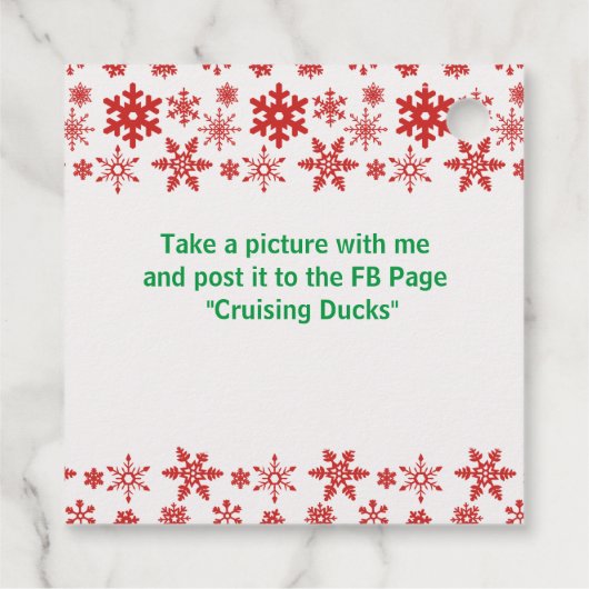 Label met kruisend afval (Achterkant)