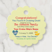 Label met kruisend afval (Voorkant)