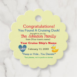 Label met kruisend afval