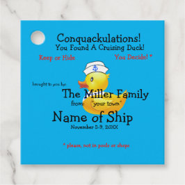 Label met kruisend afval