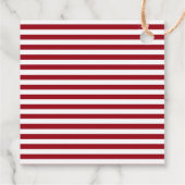 Label met whimsical Reindeer Gift (Achterkant)