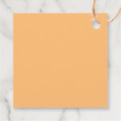 Label met witte llama Gift (Achterkant)