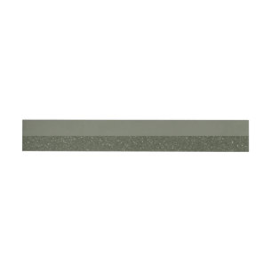 label – Moss Green Horizon Stripe Adreslabel Wikkel