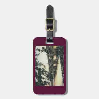 Label of sleutelhanger voor rivieren en brugbagage bagagelabel