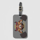 label "Olympian Efort" Luggage/Bag Bagagelabel (Voorkant (verticaal))