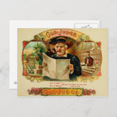  label op de doos briefkaart (Voorkant / Achterkant)