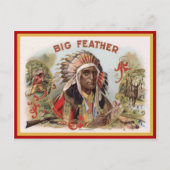  label op de doos briefkaart (Voorkant)