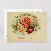  label op de doos briefkaart (Voorkant / Achterkant)