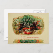  label op de doos briefkaart (Voorkant / Achterkant)