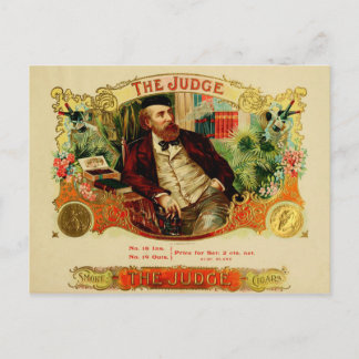  label op de doos briefkaart