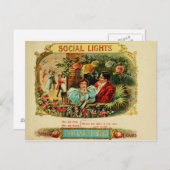  label op de doos briefkaart (Voorkant / Achterkant)