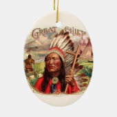  label op de doos keramisch ornament (Achterkant)