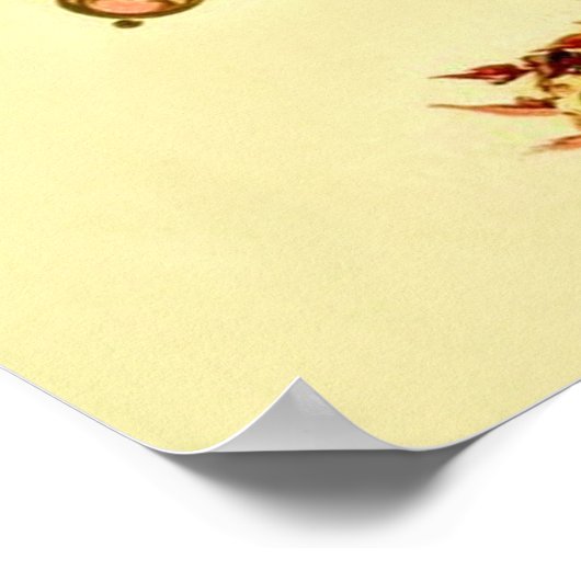  label op de doos poster (Hoek)