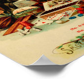 label op de doos poster (Hoek)