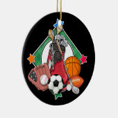 Label/Ornament sport - SRF Keramisch Ornament (Rechts)