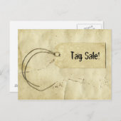 Label papierprijs briefkaart (Voorkant / Achterkant)