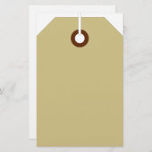 Label prijs briefpapier (Voorkant / Achterkant)