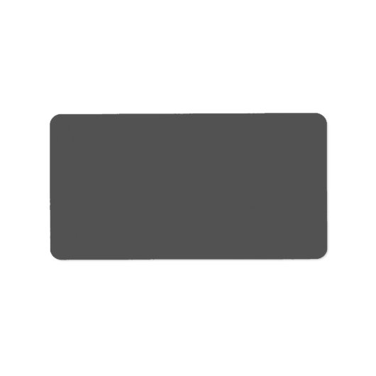 Label retouradres (Voorkant)