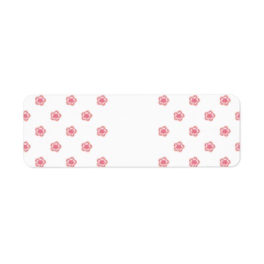 Label retouradres (Voorkant)