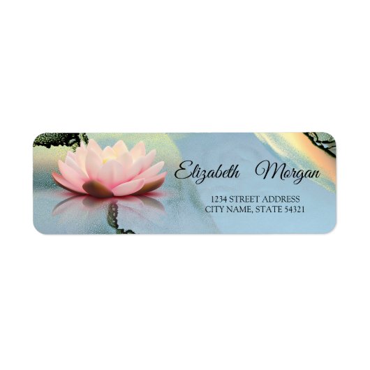 Label retouradres (Voorkant)