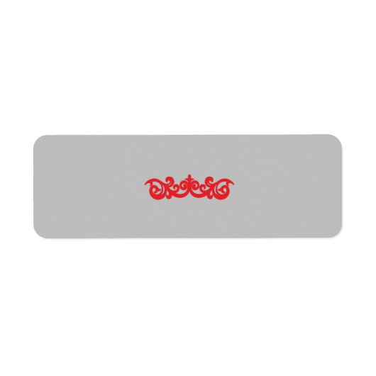 Label retouradres (Voorkant)