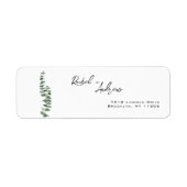 Label retouradres (Voorkant)